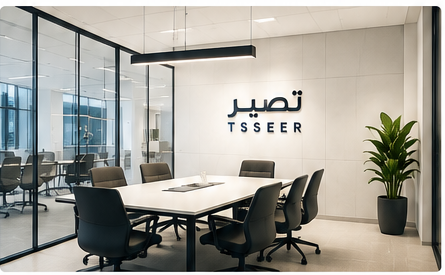 Modern professional workspace